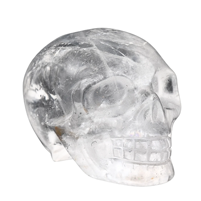 Clear Quartz Skull