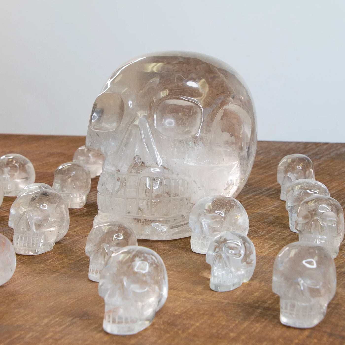 Clear Quartz Skull