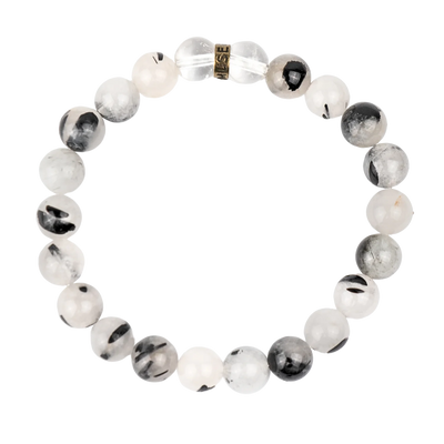 Tourmalinated Quartz Bracelet